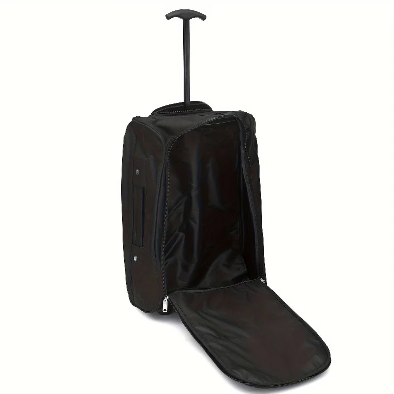 Expandable packing cubes sets in various sizes for organized suitcase packing17 Inch Trolley Bag With Wheels For Travel, Men's Rolling Travel Bag, Carry-On Luggage Business Bag