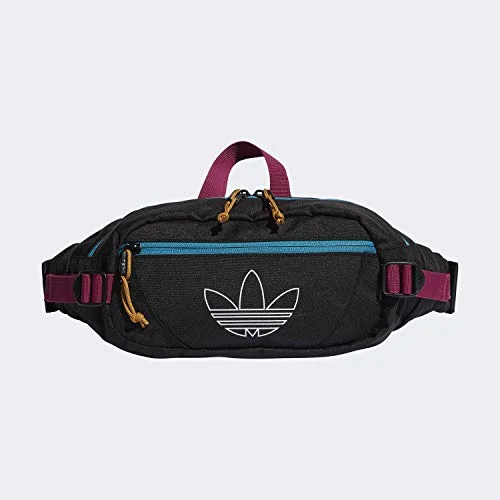 Lightweight luggage tags with personalized names and contact info for easy identificationadidas Originals Unisex Utility Crossbody Bag, Black/Active Teal/Berry, ONE SIZE