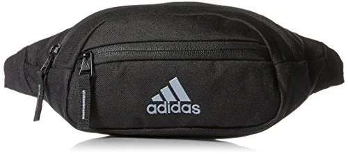 Leather luggage handles for a comfortable and stylish gripadidas Unisex Rand II Waist Pack Waist Pack, Black/Grey, ONE SIZE