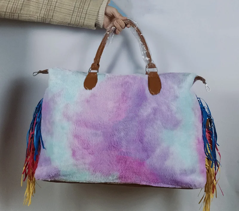 Colorful color mixing + colorful tassel