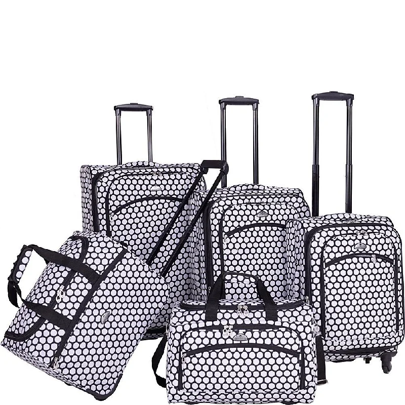 Favo Collection 5 Piece Set Spinner Luggage Sets