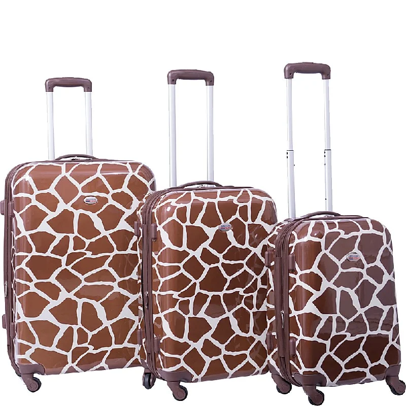 Giraffe 3 Piece Set (21"/25"/29") Spinner Luggage Sets