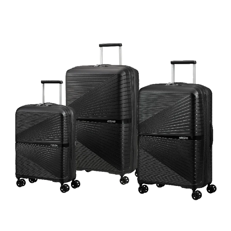 Suitcase wheels replacement kits for smooth rolling after long - term useAmerican Tourister Airconic 3 Piece Nested Spinner Luggage Set