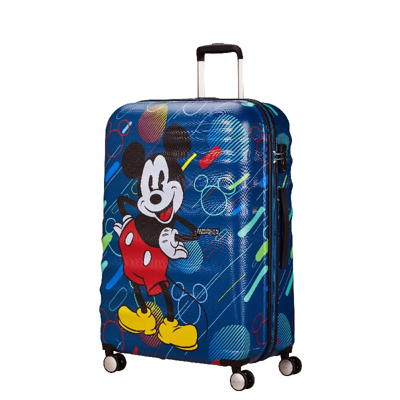 Expandable packing cubes sets in various sizes for organized suitcase packingAmerican Tourister Disney Wavebreaker Spinner Large Luggage - Mickey Future Pop