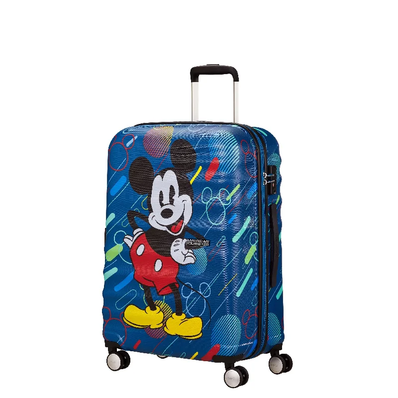 Expandable packing cubes sets in various sizes for organized suitcase packingAmerican Tourister Disney Wavebreaker Spinner Medium Luggage - Mickey Future Pop
