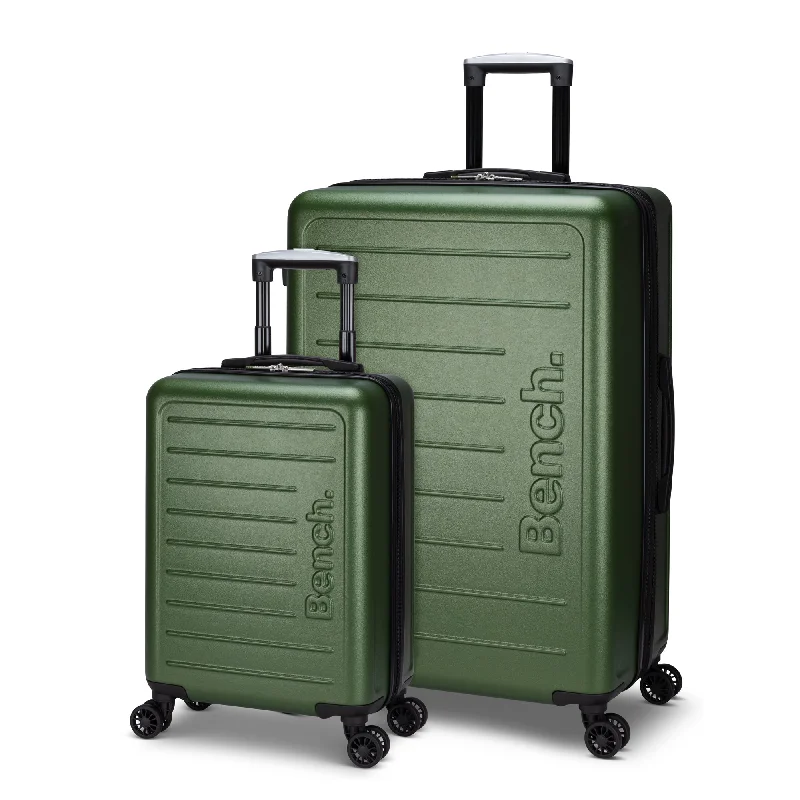 Magnetic luggage labels that can be easily changed or removedBench Erasmos 2-Piece Luggage Set (Carry-On & Large)