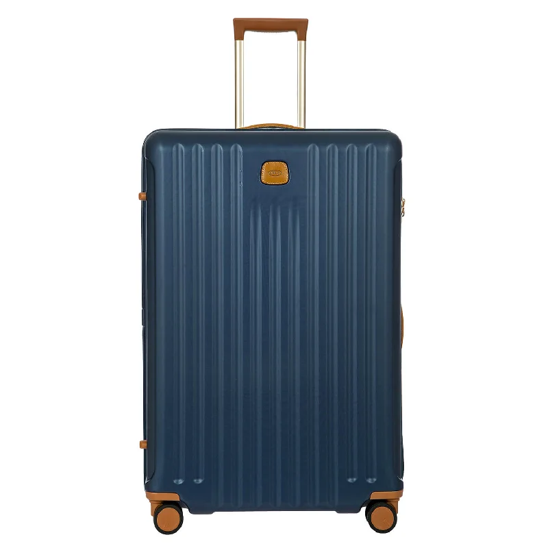 Travel document holders with multiple slots for passports and ticketsBric's Capri 32" Spinner Expandable - Matte Blue