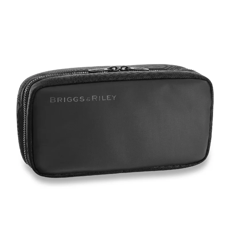 TSA-approved combination locks for luggage security during international travelBriggs & Riley ZDX Hanging Toiletry Kit