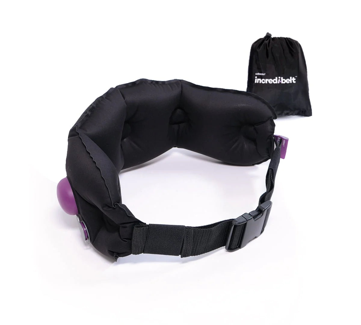 Luggage straps with buckle closures to secure overstuffed bagsCabeau® Incredi-belt Inflatable Lumbar Support- $29.99 Luggage straps with buckle closures to secure overstuffed bagsCabeau® Incredi-belt Inflatable Lumbar Support- $29.99
