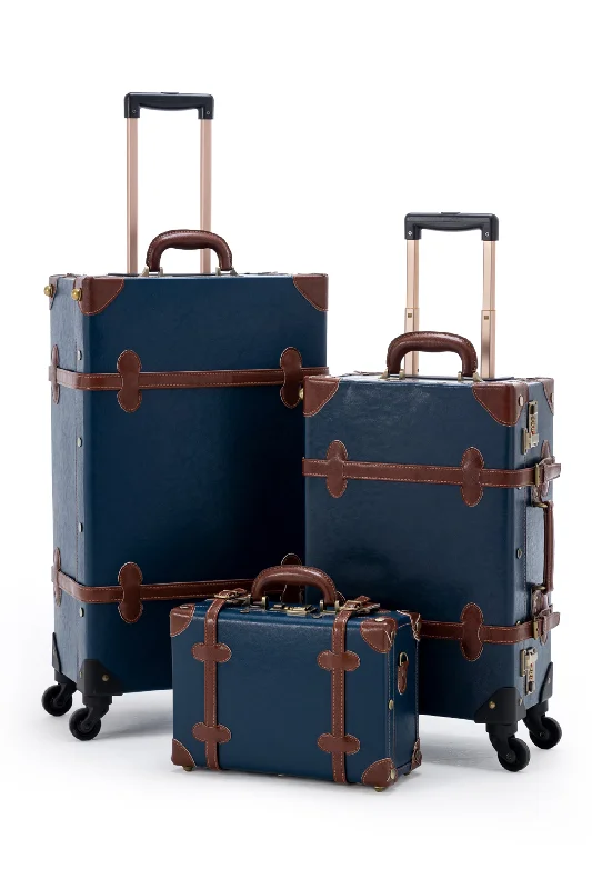 Portable shoe bags to keep footwear separate in suitcasesSarahFace 3 Pieces Luggage Sets - Navy Blue's Portable shoe bags to keep footwear separate in suitcasesSarahFace 3 Pieces Luggage Sets - Navy Blue's