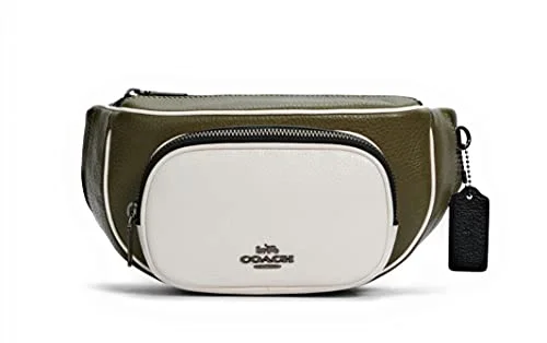 Earplugs and eye masks set for a good sleep during long - haul flightsCOACH Womens Court Belt Bag In Leather (Kelp Multi)