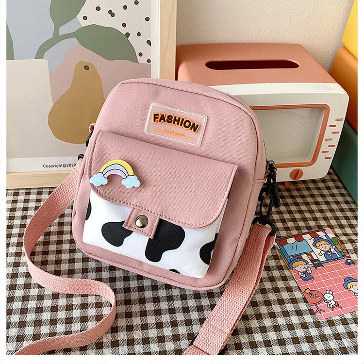 Expandable packing cubes sets in various sizes for organized suitcase packingCute cartoon nylon parcel children's chest bag light tide to take out the front box fashion student backpack Messenger bag Expandable packing cubes sets in various sizes for organized suitcase packingCute cartoon nylon parcel children's chest bag light tide to take out the front box fashion student backpack Messenger bag