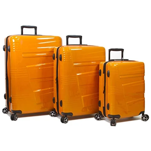 Waterproof luggage covers for protection against rain on outdoor tripsDejuno Lumos Hardside 3-Piece Expandable Spinner Luggage Set, Orange Waterproof luggage covers for protection against rain on outdoor tripsDejuno Lumos Hardside 3-Piece Expandable Spinner Luggage Set, Orange