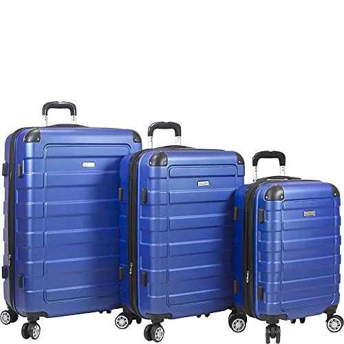 Hanging toiletry bags with multiple compartments for bathroom essentialsDejuno Tahoma Lightweight 3-Piece Hardside Spinner Luggage Set, Navy, One Size Hanging toiletry bags with multiple compartments for bathroom essentialsDejuno Tahoma Lightweight 3-Piece Hardside Spinner Luggage Set, Navy, One Size