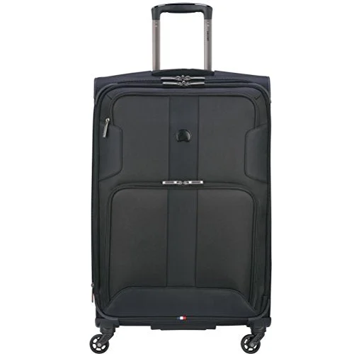 Travel backpack rain covers made of durable nylon materialDelsey Luggage Sky Max 25" Expandable Spinner Upright, Black