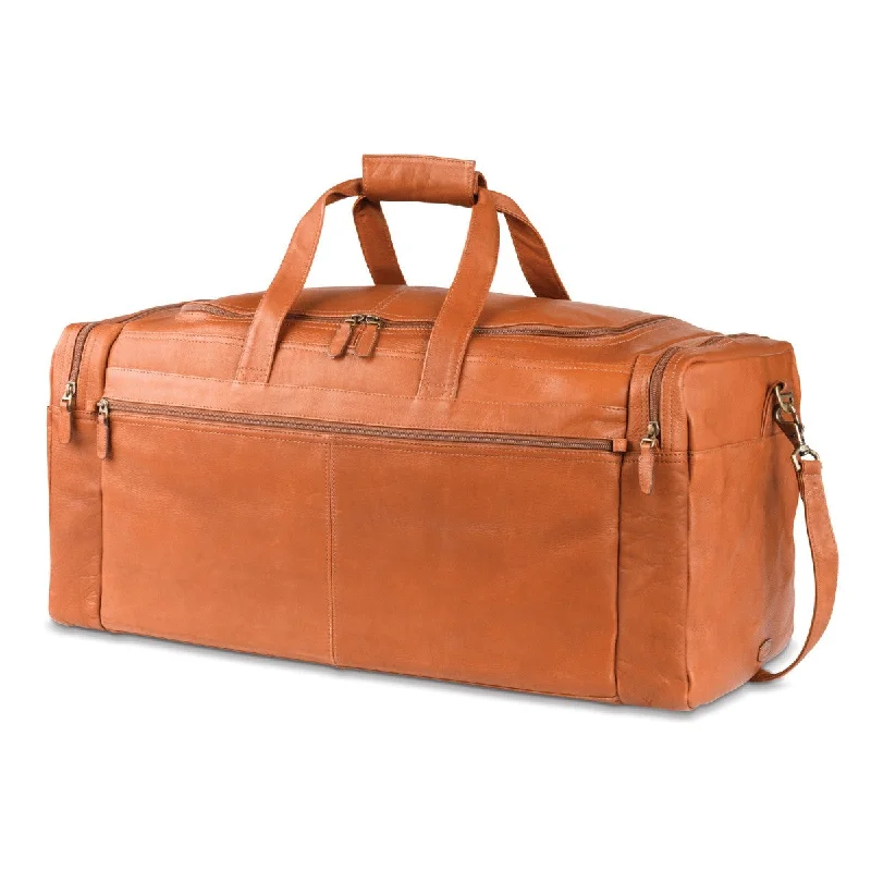 Neck pillows with memory foam for comfortable in - flight or car ridesDorado Leather 25" Multi-Pocket Duffel