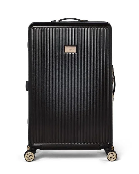 Luggage trolley organizers to hold small items like keys and phonesDune London Olivia 77cm 4-Wheel Large Suitcase