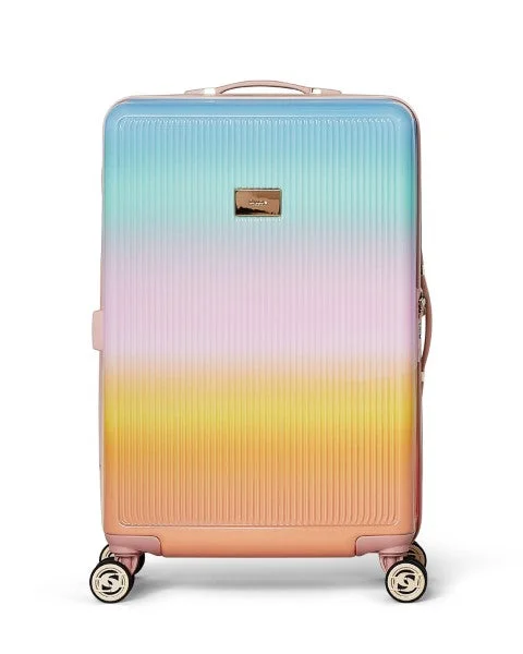 TSA-approved combination locks for luggage security during international travelDune London Olivia Ombre 67cm 4-Wheel Medium Suitcase