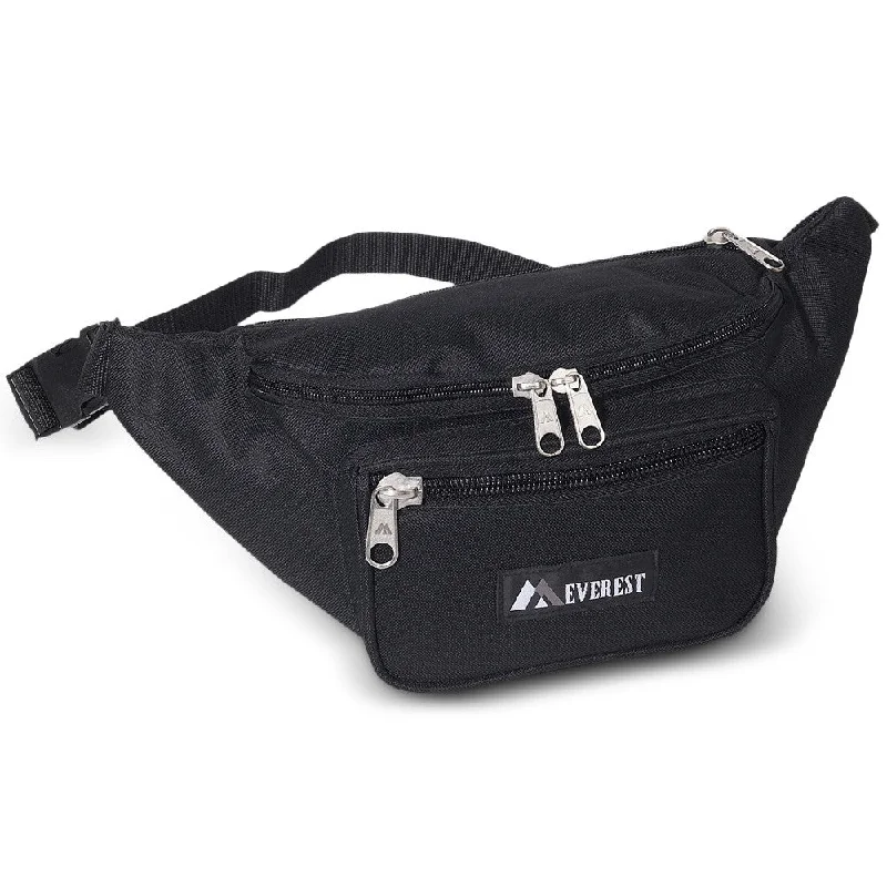 Leather luggage handles for a comfortable and stylish gripEverest Large Fanny Pack