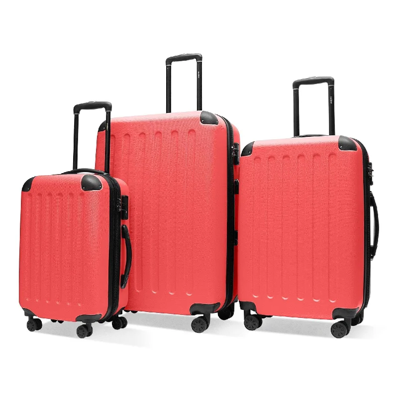 TSA-approved combination locks for luggage security during international travelExplorer Pop Collection 3 Piece Expandable Spinner Luggage Set TSA-approved combination locks for luggage security during international travelExplorer Pop Collection 3 Piece Expandable Spinner Luggage Set