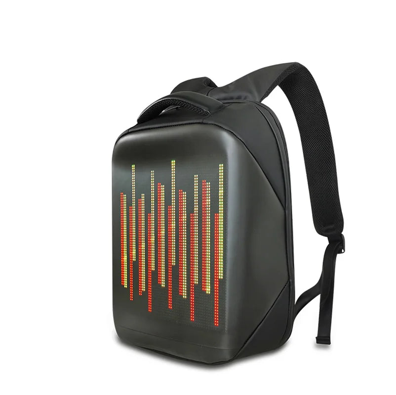 Compression packing bags to save space in travel backpacksFull color LED Backpack APP Control Advertising LED Backpack with Programmable Digital LED Panel Waterproof LED Bag School Bag Compression packing bags to save space in travel backpacksFull color LED Backpack APP Control Advertising LED Backpack with Programmable Digital LED Panel Waterproof LED Bag School Bag