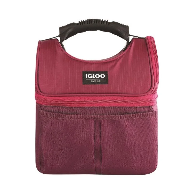 Luggage straps with buckle closures to secure overstuffed bagsIgloo 66390 Playmate Gripper Lunch Bag Cooler, Assorted Colors - 8.5 in