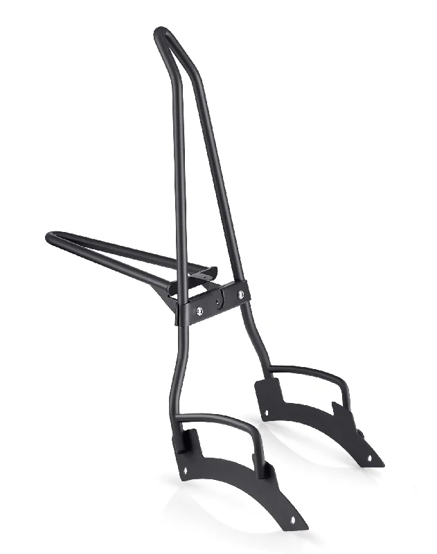 Iron Born Blade 25" Sissy Bar with Foldable Luggage Rack for Indian Scout Bobber Matte Black Iron Born Blade 25" Sissy Bar with Foldable Luggage Rack for Indian Scout Bobber Matte Black