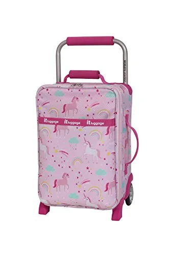 it luggage Kids' World's Lightest, Unicorn Repeat Print, 1 Piece