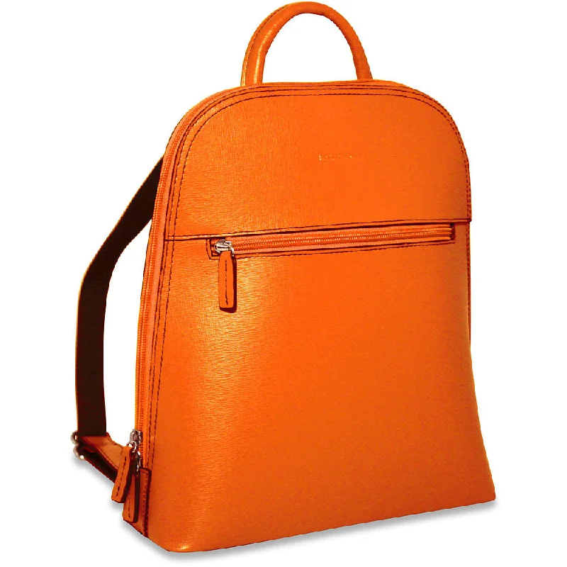 Leather luggage handles for a comfortable and stylish gripJack Georges Chelsea Angela Small Backpack #5835-Orange Leather luggage handles for a comfortable and stylish gripJack Georges Chelsea Angela Small Backpack #5835-Orange