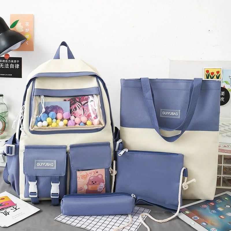 Leather luggage handles for a comfortable and stylish gripJapanese and South Korea Haimu Junior Middle School Casual Backpack INS Cute High School College Student Bags Female Simple Canvas Backpack Leather luggage handles for a comfortable and stylish gripJapanese and South Korea Haimu Junior Middle School Casual Backpack INS Cute High School College Student Bags Female Simple Canvas Backpack