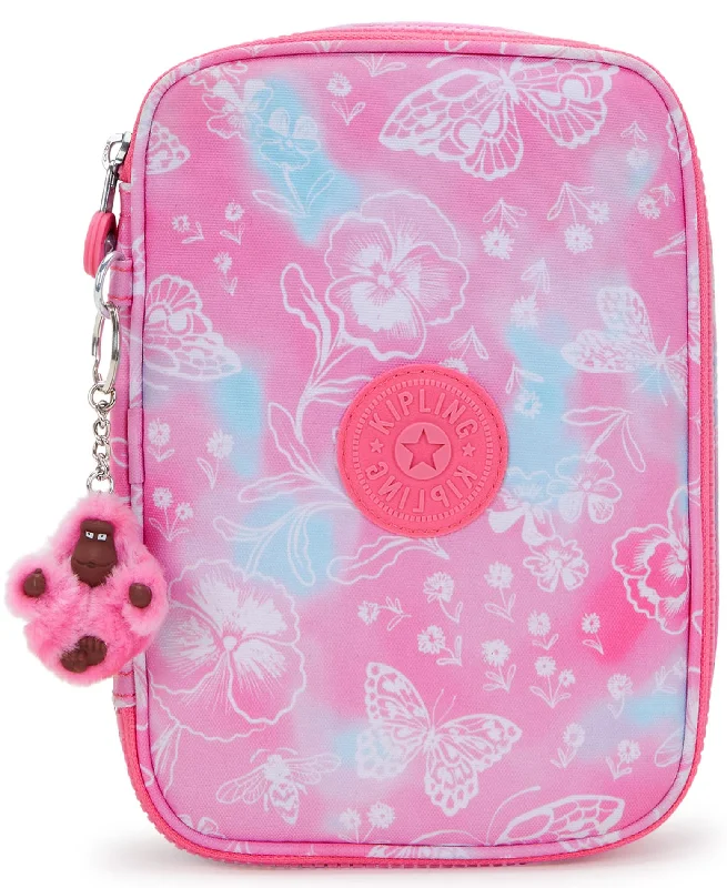 Luggage scales with digital display for accurate weight measurement at homeKipling 100 Pens Printed Case Garden Clouds