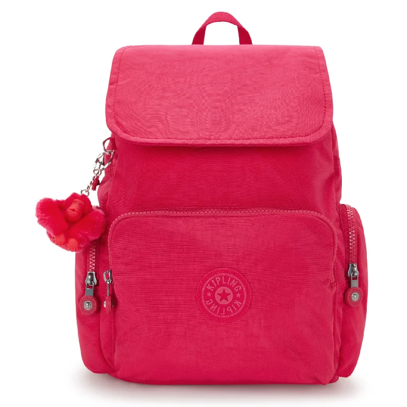 Magnetic luggage labels that can be easily changed or removedKipling City Zip Small Backpack Confetti Pink Magnetic luggage labels that can be easily changed or removedKipling City Zip Small Backpack Confetti Pink