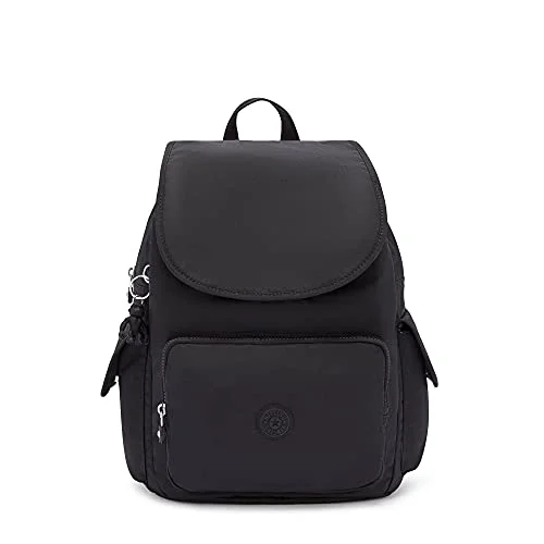 Portable shoe bags to keep footwear separate in suitcasesKipling Women's City Pack Medium Backpack, Black Noir, 10.5"L x 14.5"H x 6.75"D