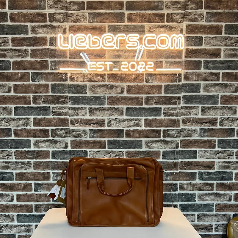 Portable shoe bags to keep footwear separate in suitcasesDorado Leather Expandable Zippered briefcase Portable shoe bags to keep footwear separate in suitcasesDorado Leather Expandable Zippered briefcase