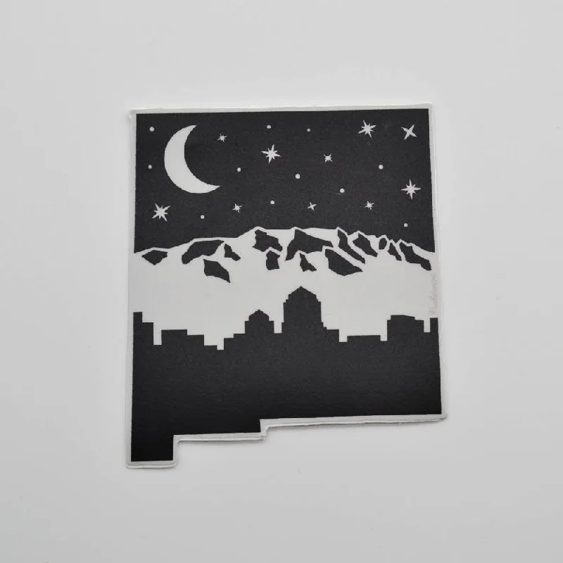 Metal the Brand - Albuquerque Night Skyline - Sticker- $3.50