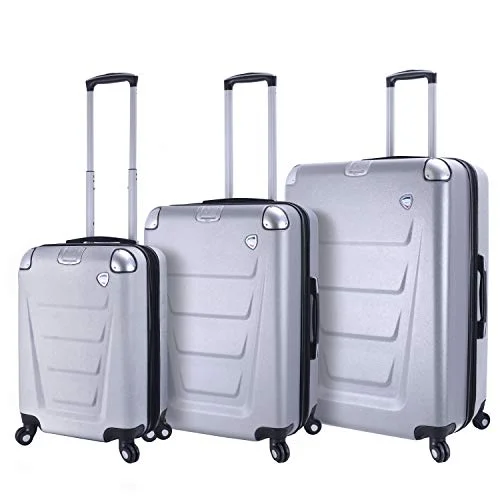 Luggage scales with digital display for accurate weight measurement at homeMia Toro Italy Accadia Hardside Spinner Luggage 3 Piece Set, Silver Luggage scales with digital display for accurate weight measurement at homeMia Toro Italy Accadia Hardside Spinner Luggage 3 Piece Set, Silver