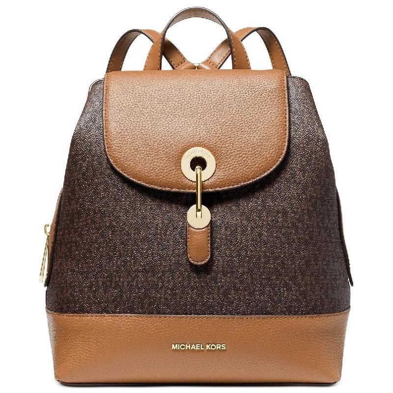 Michael Kors Raven Medium Backpack BrownAcorn