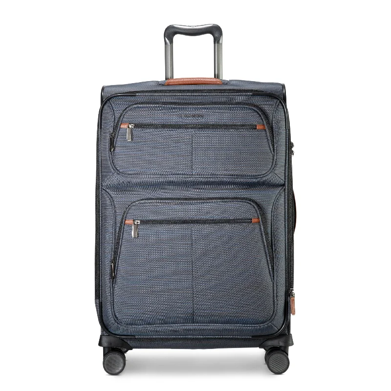 Luggage straps with buckle closures to secure overstuffed bagsMontecito 2.0 Softside Medium Checked Luggage