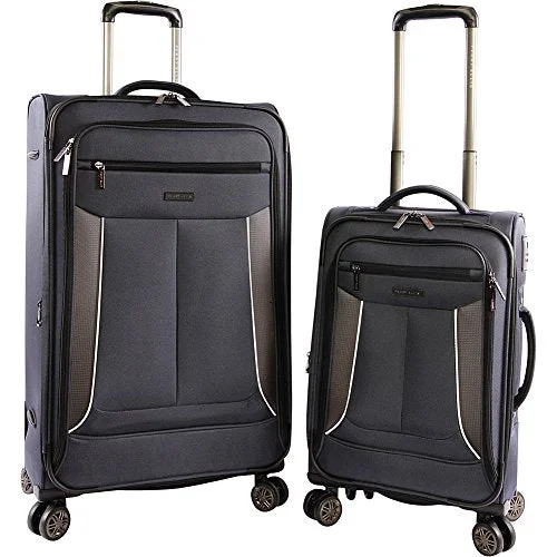 Travel document holders with multiple slots for passports and ticketsPerry Ellis Luggage Viceroy 2 Piece Set Expandable Suitcase with Spinner Wheels, Navy, One Size Travel document holders with multiple slots for passports and ticketsPerry Ellis Luggage Viceroy 2 Piece Set Expandable Suitcase with Spinner Wheels, Navy, One Size