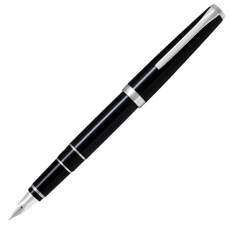Pilot Metal Falcon Fountain Pen Black
