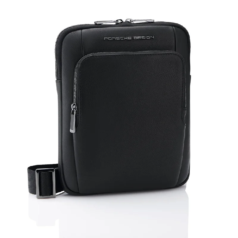 Anti - theft RFID blocking travel wallet for safe money and card storagePORSCHE DESIGN by Bric's Roadster Leather Shoulderbag Anti - theft RFID blocking travel wallet for safe money and card storagePORSCHE DESIGN by Bric's Roadster Leather Shoulderbag