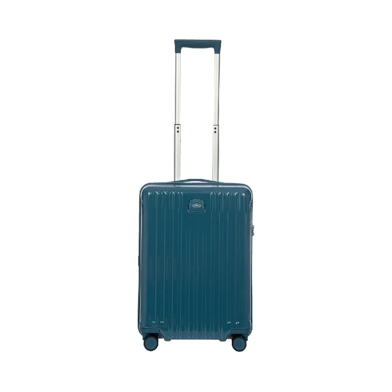 Luggage straps with buckle closures to secure overstuffed bagsPOSITANO 21" SPINNER