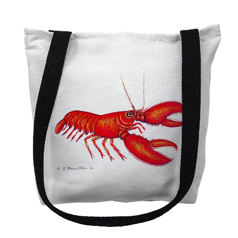 Magnetic luggage labels that can be easily changed or removedRed Lobster Small Tote Bag 13x13 Magnetic luggage labels that can be easily changed or removedRed Lobster Small Tote Bag 13x13