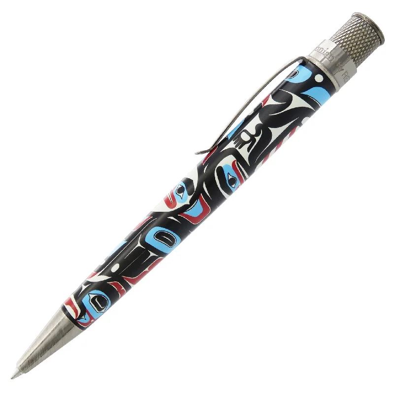 Magnetic luggage labels that can be easily changed or removedRetro 51 Smithsonian - Raven Steals the Sun Rollerball