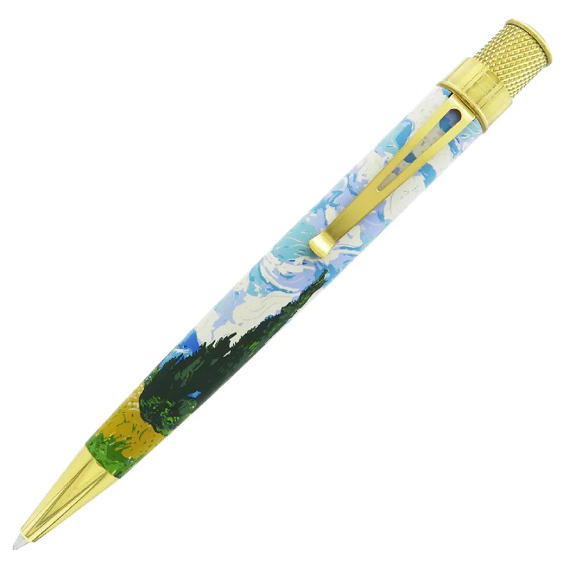 Suitcase wheels replacement kits for smooth rolling after long - term useRetro 51 The Metropolitan Museum - Van Gogh Wheat Fields & Cypresses Rollerball