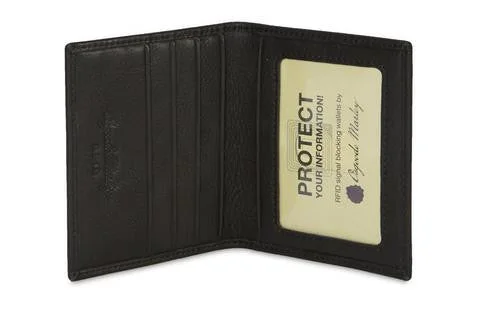 Leather luggage handles for a comfortable and stylish gripOsgoode Marley RFID ID Card Case