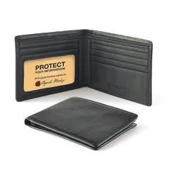 Anti - theft RFID blocking travel wallet for safe money and card storageOsgoode Marley RFID Thinfold