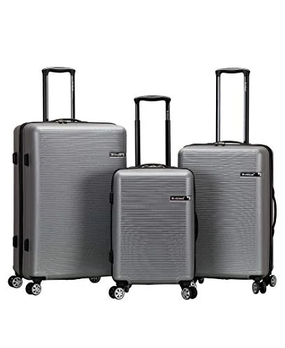 Suitcase wheels replacement kits for smooth rolling after long - term useRockland Skyline 3 Piece Abs Non-Expandable Luggage Set, Silver Suitcase wheels replacement kits for smooth rolling after long - term useRockland Skyline 3 Piece Abs Non-Expandable Luggage Set, Silver