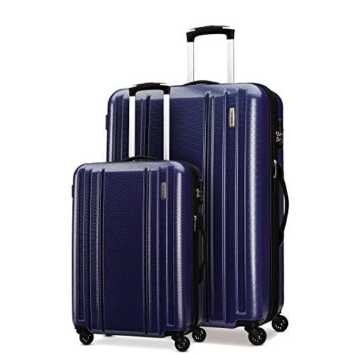 Portable shoe bags to keep footwear separate in suitcasesSamsonite Carbon 2 2 Piece Set Navy
