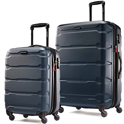 Compression packing bags to save space in travel backpacksSamsonite Omni PC 20|24inch 2-Piece Spinner Set Teal
